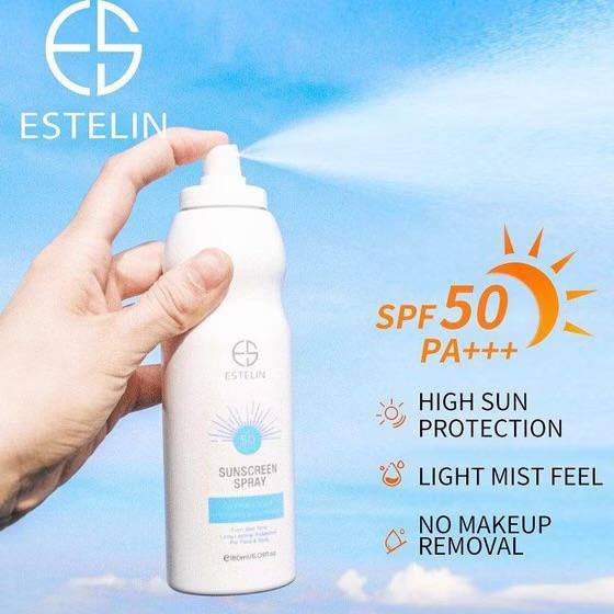 Acetylene Colorless Sunscreen Spray SPF50 ULTRA Model-4 اسپری ضد آفتاب بیرنگ استیلن SPF50 مدل ULTRA