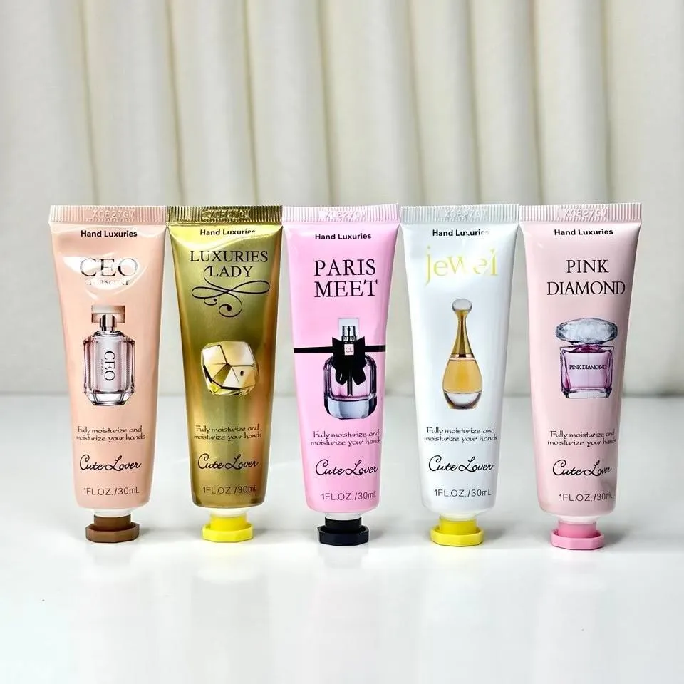 Cute Lover Cologne Hand Cream Pack of 5-1 پک کرم دست ۵ عددی ادکلنی Cute Lover
