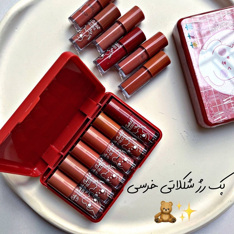 Chocolate Lipstick Set11 پک رژ لب شکلاتی